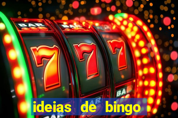 ideias de bingo para o natal